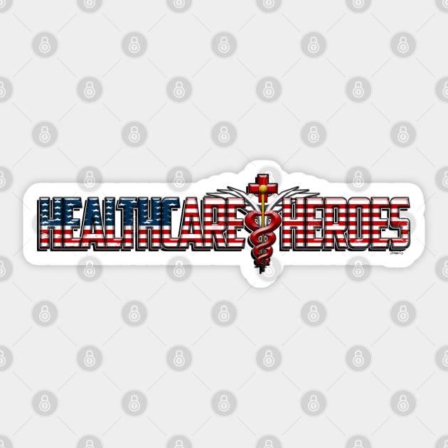 Healthcare Heroes Sticker by Nostalgink